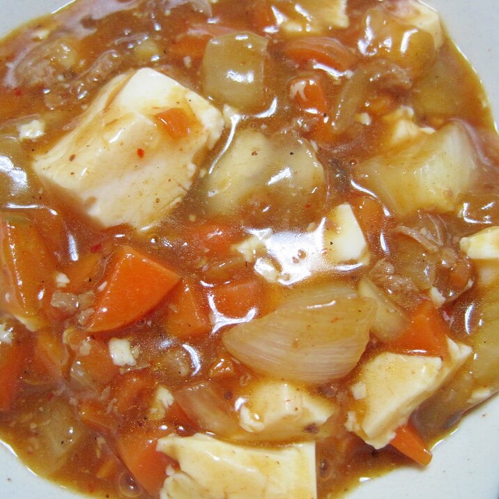 カラフル麻婆豆腐